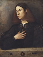 Giorgione - Bildnis eines jungen Mannes (Antonio Brocardo?)