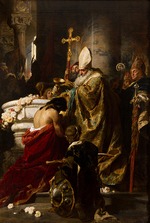 Benczúr, Gyula - Die Taufe Vaiks (Die Taufe Stefan des Heiligen)