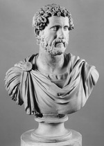 Römische Antike Kunst, Klassische Skulptur - Büste des Kaisers Antoninus Pius