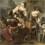 Bol, Ferdinand - Rebekka und Elieser am Brunnen