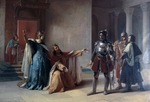Carcano, Filippo - Kaiser Friedrich Barbarossa und Herzog Heinrich der Löwe in Chiavenna