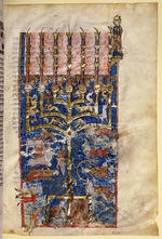 Unbekannter Künstler - Pentateuch mit Menora