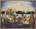 Imam Bakhsh Lahori - Maharadscha Ranjit Singh