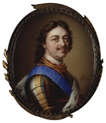 Boit, Charles - Porträt von Kaiser Peter I. der Große (1672-1725)