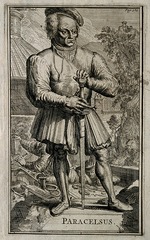 Hooghe, Romeyn de - Philippus Theophrastus Aureolus Bombastus von Hohenheim (Paracelsus)