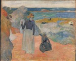 Gauguin, Paul Eugéne Henri - Am strand