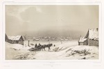 Adam, Jean-Victor Vincent - Blick auf Moschaisk am 31. Januar 1840