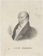 Brandt, Cäcilie - Porträt von Pierre-Jean de Béranger (1780-1857)