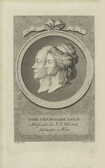Berger, Gottfried Daniel - Joseph Lange (1751-1831) und Aloisia Lange geb. Weber (1760-1839)