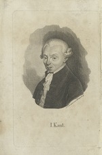 Lehmann, F. L. - Porträt von Immanuel Kant (1724-1804)