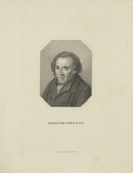 Bollinger, Friedrich Wilhelm - Porträt von Moses Mendelssohn (1729-1786) 