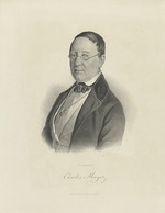 Breitkopf & Härtel - Porträt von Pianist und Komponist Charles Mayer (1799-1862)