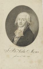Bollinger, Friedrich Wilhelm - Porträt von Jean-Baptiste Van Mons (1765-1842) 