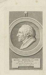 Berger, Gottfried Daniel - Porträt von Moses Mendelssohn (1729-1786) 