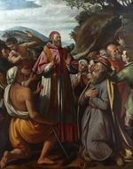 Santi di Tito - Papst Clemens I. umgeben von Gläubigen