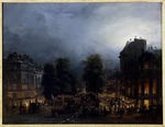 Ferri, Domenico - Boulevard des Italiens in der Nacht