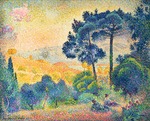 Cross, Henri Edmond - Landschaft der Provence