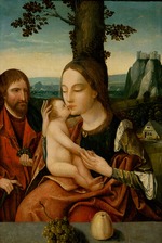 Meister von Antwerpen - Die Heilige Familie