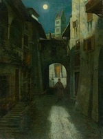 Majsch, Eduard - Nachtwache in der Altstadt