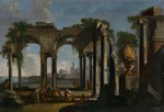 Pannini (Panini), Giovanni Paolo - Apostel Paulus predigt in Campagna