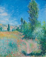 Monet, Claude - Landschaft auf der Insel Saint-Martin