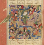 Unbekannter Künstler - Miniatur aus Matla ul-Anwar von Amir Chusrau Dehlavi 