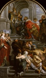 Rubens, Pieter Paul - Die Bekehrung des heiligen Bavo