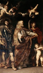 Rubens, Pieter Paul - Die Heiligen Gregor der Grosse, Papias und Maurus