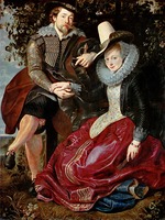Rubens, Pieter Paul - Rubens und Isabella Brant in der Geißblattlaube