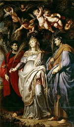 Rubens, Pieter Paul - Die heiligen Domitilla, Nereus und Achilleus