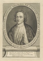 Desrochers, Étienne-Jehandier - Porträt von Dichter Jean-Baptiste de Santeul (1630-1697) 