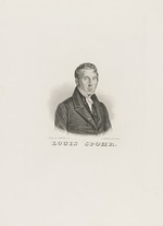 Unbekannter Künstler - Porträt von Violinist und Komponist Louis Spohr (1784-1859)