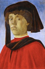 Botticelli, Sandro - Bildnis eines jungen Mannes  