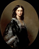 Winterhalter, Franz Xavier - Porträt von Fürstin Jelisaweta Alexandrowna Barjatinskaja (1826-1902), geb. Gräfin Tschernyschewa