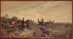 Blaas, Julius, von - Kaiser Franz Joseph I. mit Kaiserin Elisabeth bei der Parforcejagd