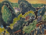 Jawlensky, Alexei, von - Landschaft am Genfersee