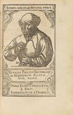Unbekannter Künstler - Philippus Theophrastus Aureolus Bombastus von Hohenheim (Paracelsus)