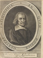 Faithorne, William, der Ältere - Porträt von Thomas Hobbes (1588-1679)