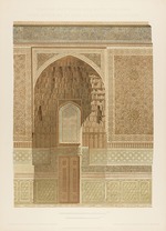 Unbekannter Künstler - Innenraum des Gur-Emir-Mausoleums in Samarkand. Aus Les mosquées de Samarcande