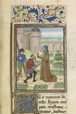 Meister von Jardin de vertueuse consolation - Der Tod des Parmenion