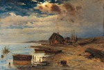 Klever, Juli Juliewitsch (Julius) von, der Ältere - Abendstimmung an der Ostseeküste