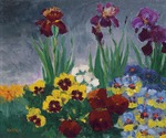 Nolde, Emil - Iris und Stiefmütterchen