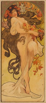 Mucha, Alfons Marie - Herbst (Aus der Serie Les Saisons)