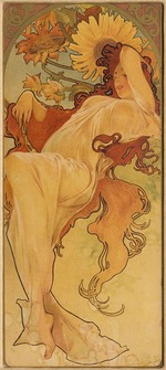Mucha, Alfons Marie - Sommer (Aus der Serie Les Saisons)