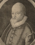 Larmessin, Nicolas III. de - Porträt von Komponist Orlando di Lasso (1532-1594)