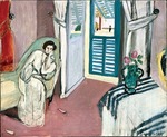 Matisse, Henri - Frau auf einem Diwan (Zimmer im Hôtel Méditerranée)