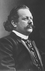 Unbekannter Fotograf - Porträt von Pianist und Komponist Alfred Reisenauer (1863-1907)