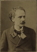 Unbekannter Fotograf - Porträt von Komponist Jules Massenet (1842-1912)