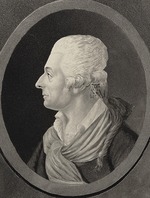 Quenedey, Edmé - Porträt von Komponist Antonio Sacchini (1730-1786)