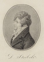 Riedel, Carl Traugott - Porträt von Pianist und Komponist Daniel Steibelt (1765-1823) 